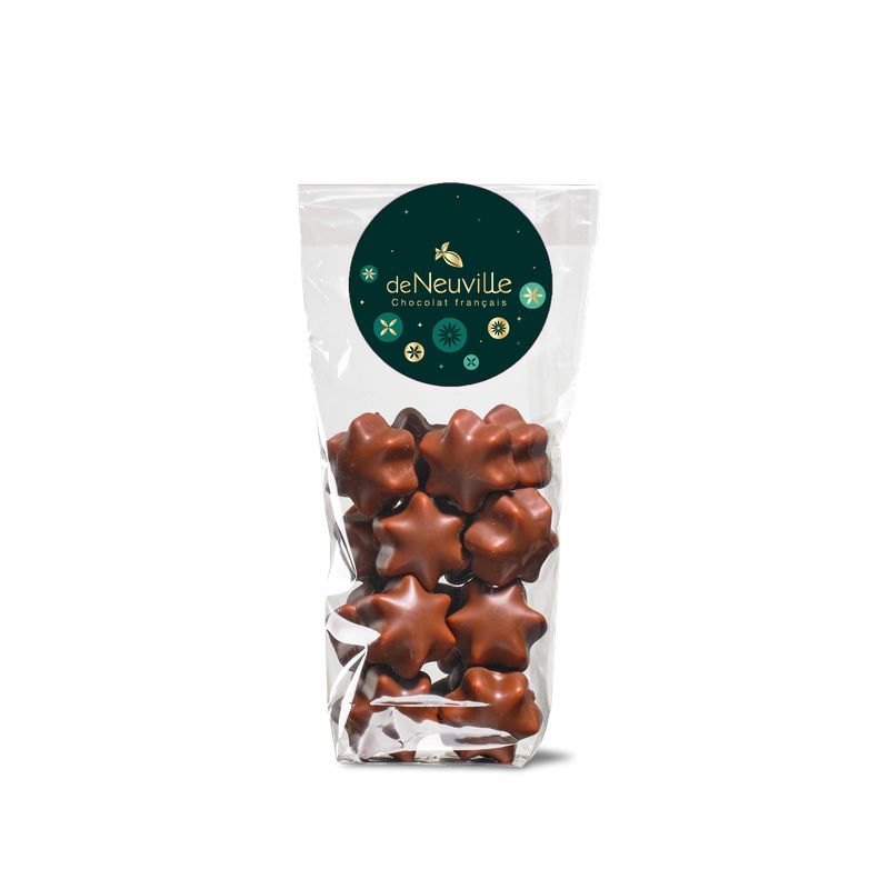 Sachet d'étoiles guimauve au chocolat au lait Hover