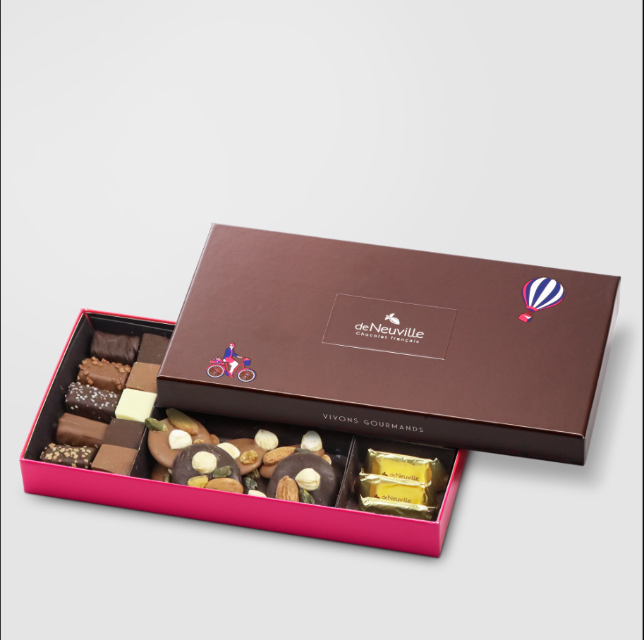 Grand coffret de délices au chocolat Hover