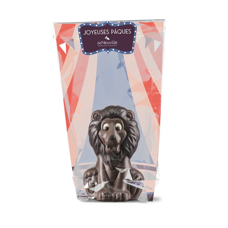 Léon le lion - chocolat au lait Hover