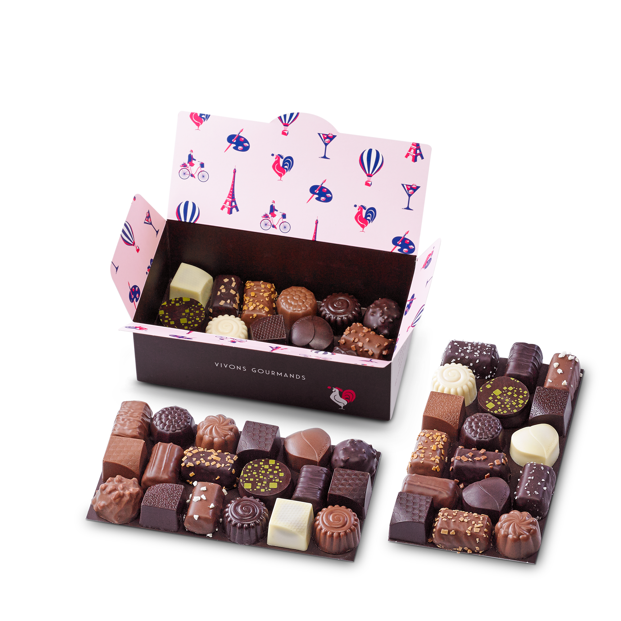 Ballotin 53 chocolats Hover