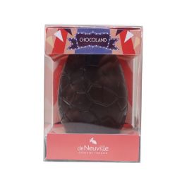 L'œuf de Pâques de 12cm - chocolat noir 