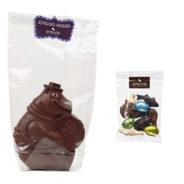 William l'hippopotame - chocolat au lait