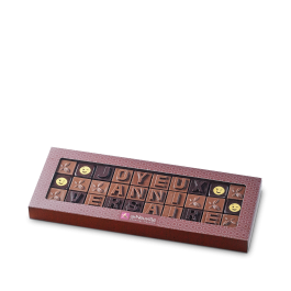 Message chocolat - "Joyeux Anniversaire"