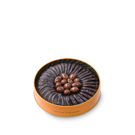 Boite de Tuiles et Amandes au chocolat