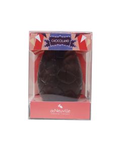 L'œuf de Pâques de 12cm - chocolat noir 