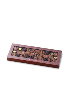Message chocolat - "Joyeux Anniversaire"